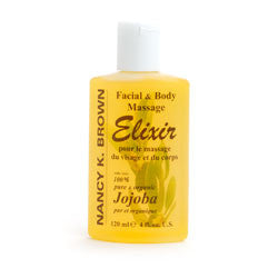 Nancy K. Brown Massage Elixir - 100% organic Jojoba (for Body, Hand, Foot and Facial Massage) - Your Skin Care Clinic