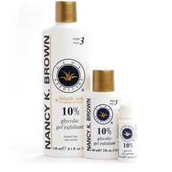Nancy K. Brown Aloe Exfoliant GLYCOLIC 10% + 2% SALICYLIC ACID* (BHA) - Your Skin Care Clinic