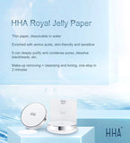 HHA Royal Jelly Paper (100 pieces) - 3-in-1 Cleanser - Your Skin Care Clinic