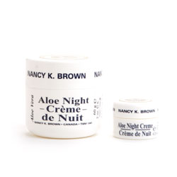 Nancy K. Brown Aloe Night Cream - Instant Moisture Lock Night Repair - Your Skin Care Clinic